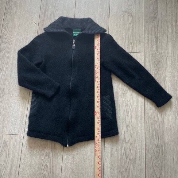 Lothlorian Full Zip Cardigan @ool Women's Black Winter Cozy Warm Comfortable - Picture 7 of 10